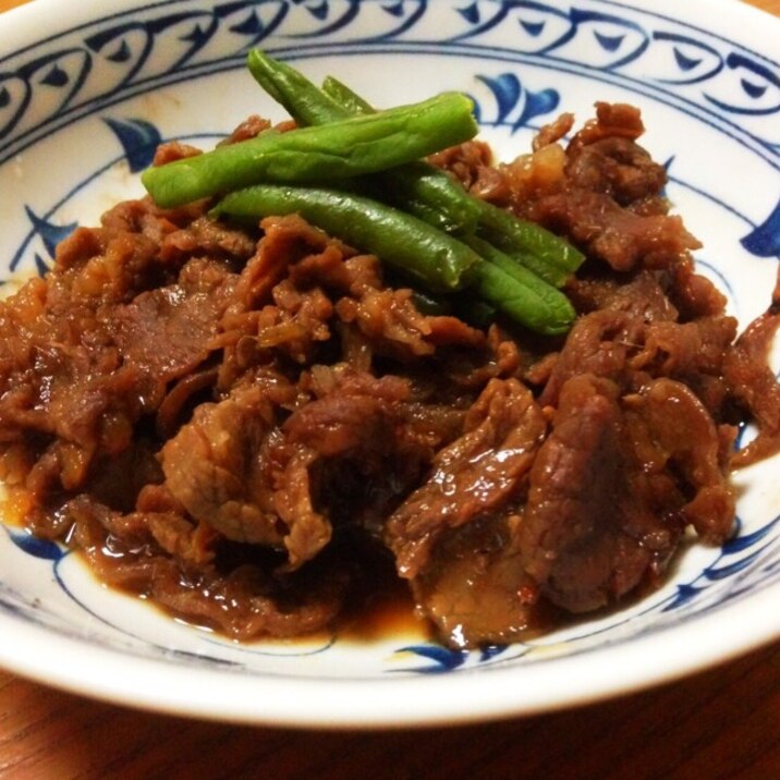 牛肉のしぐれ煮